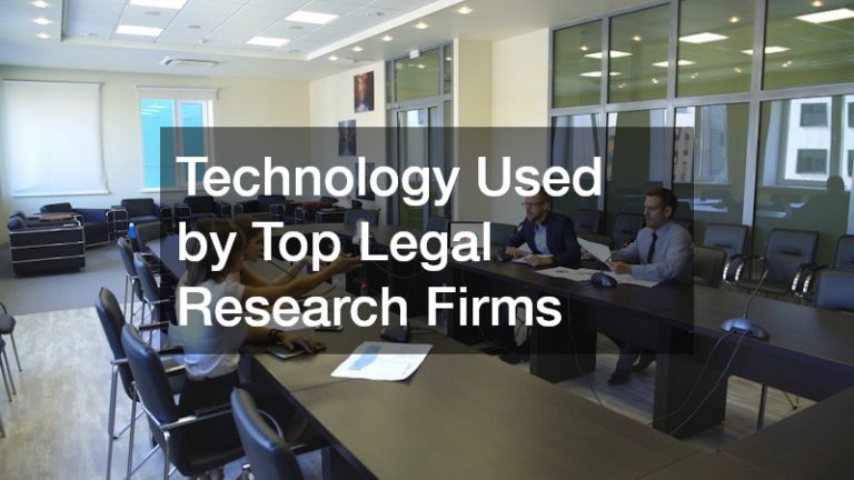 Technology Used by Top Legal Research Firms